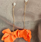Petal Earrings (Orange)